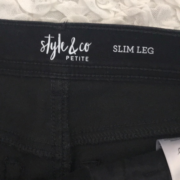 Black skinny stretchy jeans - Picture 3 of 4